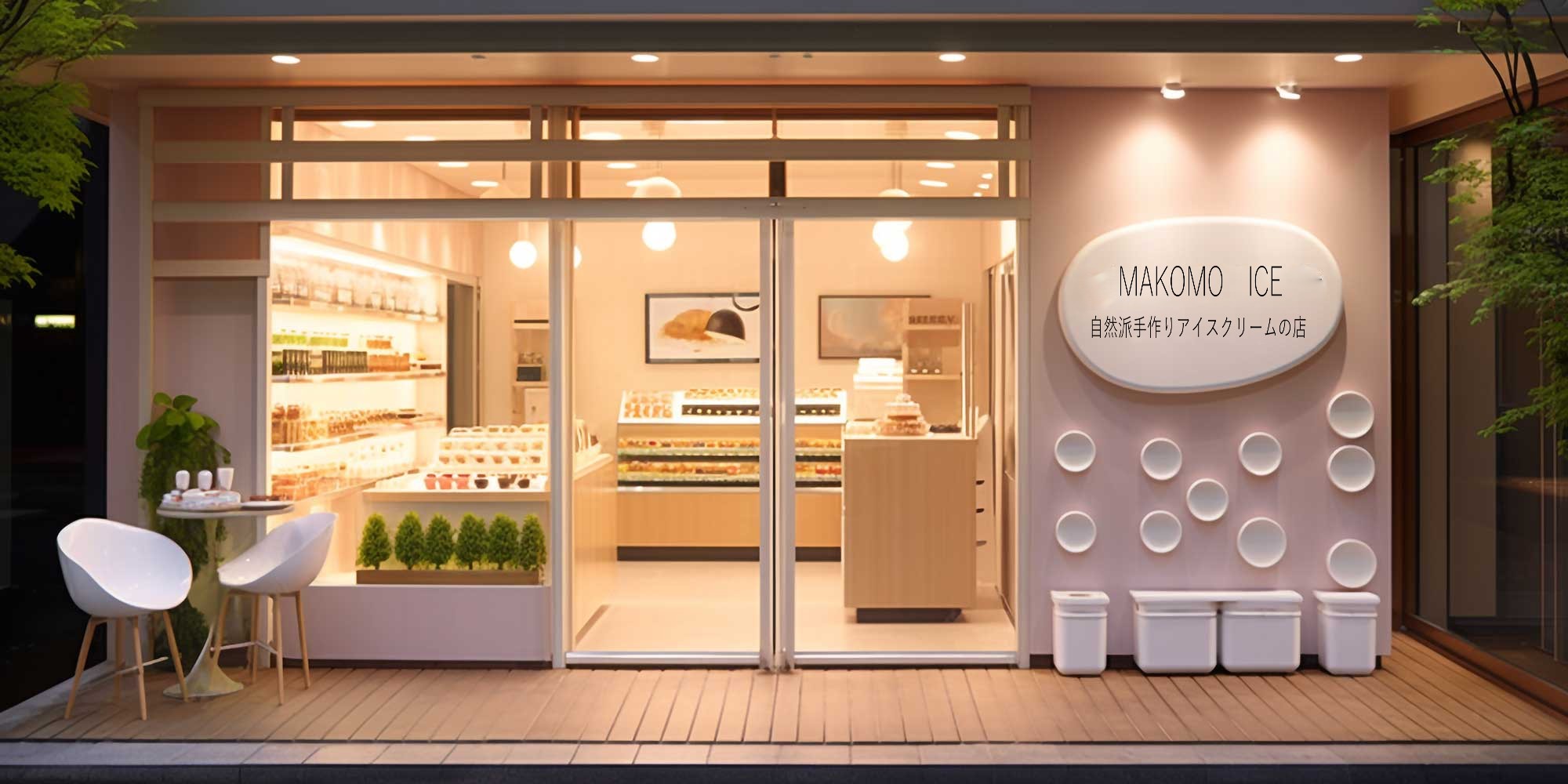 MAKOMOアイスショップ